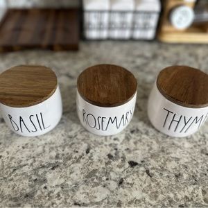 Rae Dunn Spice Jar (set of three)